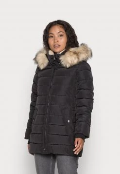 Bester Verkauf ❤️ ONLY Petite Damen ONLCAMILLA QUILTED 🧥 COAT - Wintermantel - Black ❤️