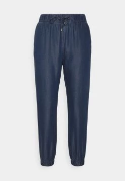 Bester Verkauf 😀 ONLY Petite Damen ONLTESSA SMOCK PANTS - Stoffhose - Dark Blue Denim 👏