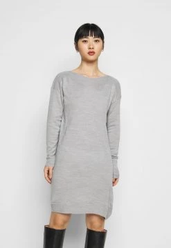 Top 10 ✔️ ONLY Petite ONLAMALIA 👗 DRESS - Strickkleid - Light Grey | Damen 🌟