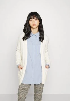 Bestes Angebot ✔️ ONLY Petite ONLLESLY OPEN CARDIGAN - Strickjacke - Whitecap Gray | Damen 🔔
