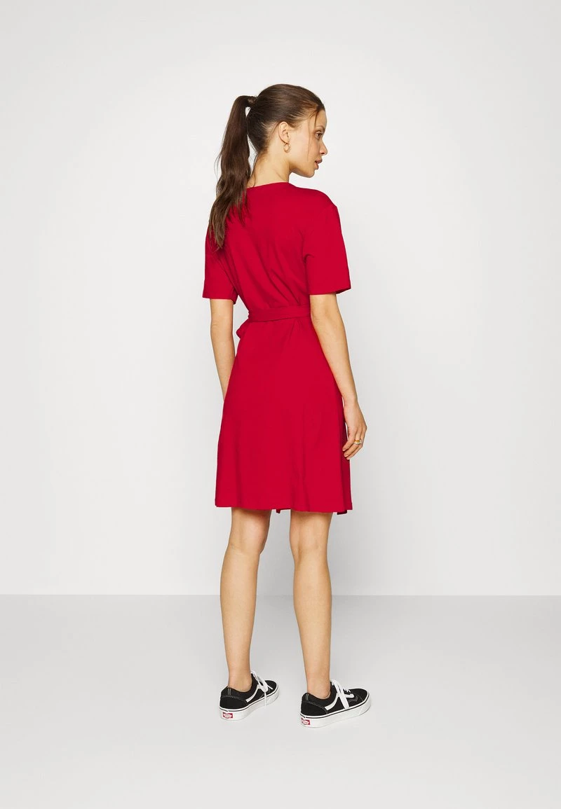 Coupon 😀 ONLY Petite Damen ONLMAY 👗 DRESS - Jerseykleid - Urban Red 😉 – Bild 3