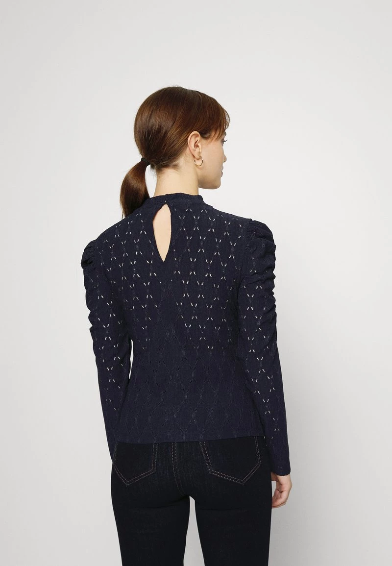 Aktion 🤩 ONLY Petite ONLROSALINE HIGHNECK PUFF - Bluse - Night Sky | Damen ✔️ – Bild 3