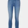 Neu ✔️ ONLY Petite Damen ONLBLUSH MID SKINNY ANKLE ZIP - 👖 Jeans Skinny Fit - Light Blue Denim 🥰