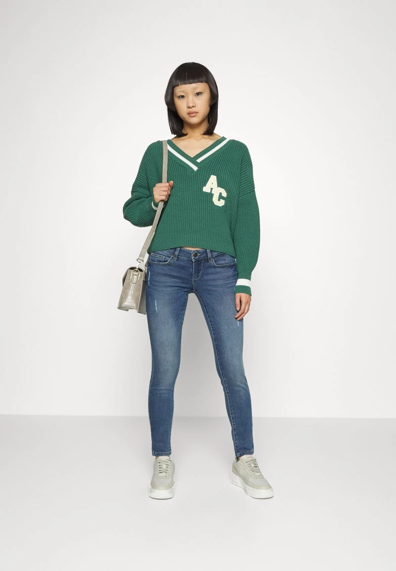 Rabatt 👏 ONLY Petite ONLCORAL - 👖 Jeans Skinny Fit - Medium Blue Denim | Damen ❤️ – Bild 2