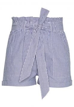 Aktion 🛒 ONLY Petite ONLSMILLA STRIPE BELT - Shorts - Medium Blue/white | Damen ✨