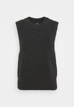 Blitzangebot 😍 ONLY Petite Damen ONLPARIS LIFE - Strickpullover - Dark Grey Melange 🛒