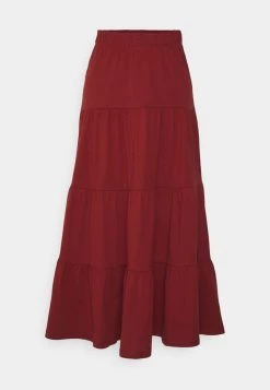 Neu 🤩 ONLY Petite ONLMAYA LAYERED 👗 SKIRT PETIT - A-Linien-Rock - Spiced Apple | Damen 😍
