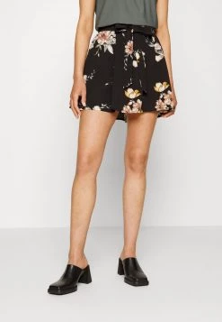 Aktion 😍 ONLY Petite ONLNOVA LUX JASMIN 👗 SKIRT - Minirock - Black | Damen 🛒