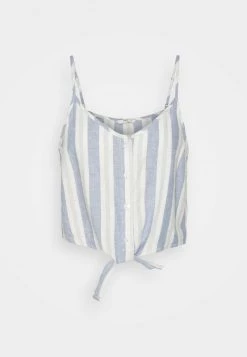 Besorgen 🎉 ONLY Petite Damen ONLCARO STRAP BLEND KNOT - Top - English Manor/cloud Dancer/gray Violet 🔔