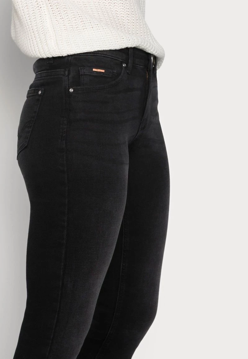 Besorgen 😀 ONLY Petite Damen ONLFCARMEN DECO STITCH - 👖 Jeans Skinny Fit - Black 🥰 – Bild 4