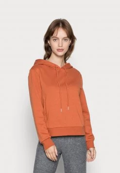 Am billigsten 🎁 ONLY Petite Damen ONLINC JOEY EVERY SOLID HOODIE - Sweatshirt - Bombay Brown 😀