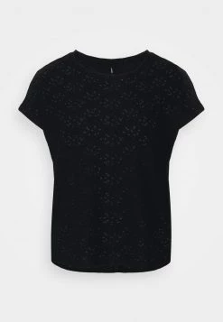 Top 10 ❤️ ONLY Petite Damen ONLSMILLA - T-Shirt Print - Black 🤩