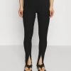 Neu ✔️ ONLY Petite Damen ONLNELLA SLIT PANT - Stoffhose - Black 🥰