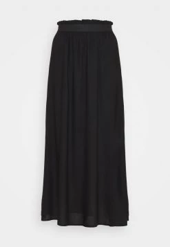 Budget ✨ ONLY Petite Damen ONLVENEDIG PAPERBAG LONGSKIRT - Maxirock - Black 🎉