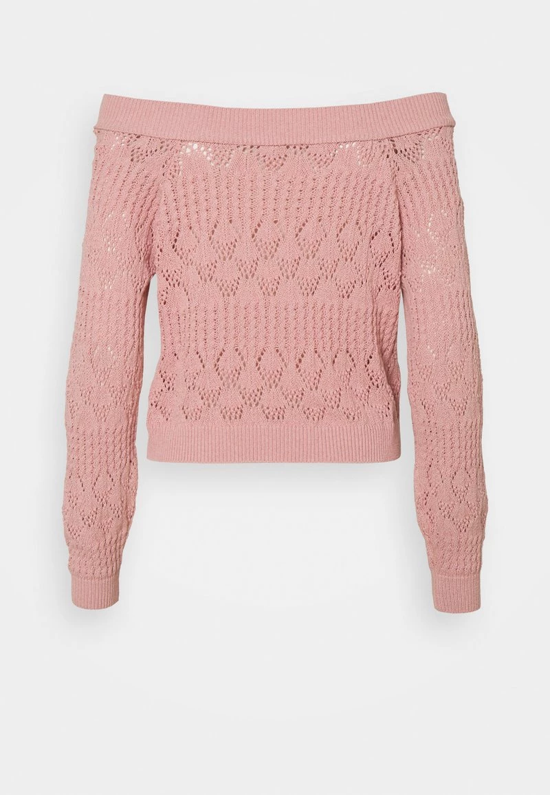 Coupon 💯 ONLY Petite Damen ONLVILDA LIFE OFFS PETIT - Strickpullover - Rose Smoke 🤩 – Bild 2