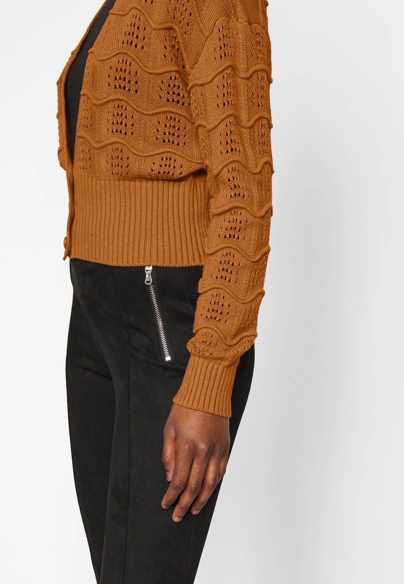 Bestpreis 🎉 ONLY Petite Damen ONLGABRIELLE LIFE - Strickjacke - Pumpkin Spice ✨ – Bild 6