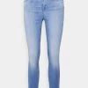 Top 10 👍 ONLY Petite Damen ONLPOWER LIFE MID PUSH UP - 👖 Jeans Skinny Fit - Special Bright Blue Denim 😍