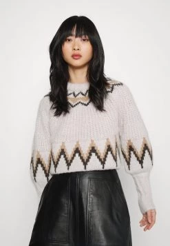 Beste Bewertungen von 🤩 ONLY Petite Damen ONLSMILA LIFE - Strickpullover - Pumice Stonew/earth Colours 🌟