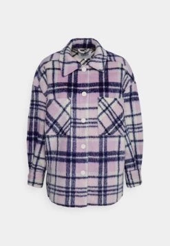 Aktion ⭐ ONLY Petite ONLLOU CHECK SHACKET - Leichte Jacke - Lavendula | Damen 🔔
