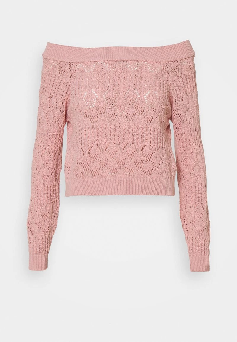 Coupon 💯 ONLY Petite Damen ONLVILDA LIFE OFFS PETIT - Strickpullover - Rose Smoke 🤩