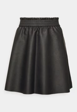 Neu ⭐ ONLY Petite Damen ONLMILLASOFIA 👗 SKIRT - A-Linien-Rock - Black 🤩