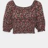 Billig 🎉 ONLY Petite Damen ONLPELLA SMOCK - T-Shirt Print - Black Rose Ditsy 😍