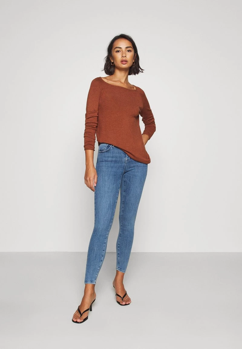Auslauf 🧨 ONLY Petite Damen ONLPOWER PUSH UP - 👖 Jeans Skinny Fit - Blue Denim ✨ – Bild 2