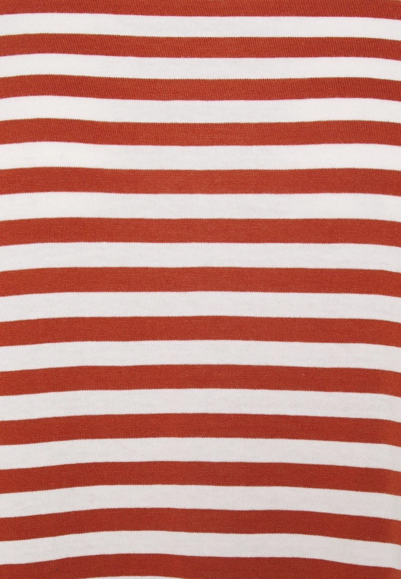 Großhandel 🎁 ONLY Petite Damen ONLMAY LONG STRIPE 👗 DRESS - Jerseykleid - Arabian Spice/cloud Dancer ❤️ – Bild 3