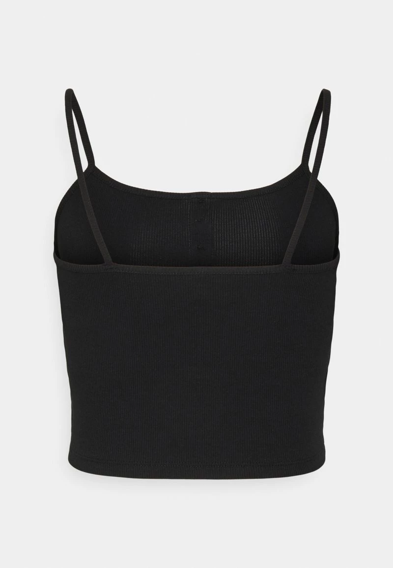 Angebote 😀 ONLY Petite Damen ONLNESSA SHORT BUTTON - Top - Black ⌛ – Bild 2