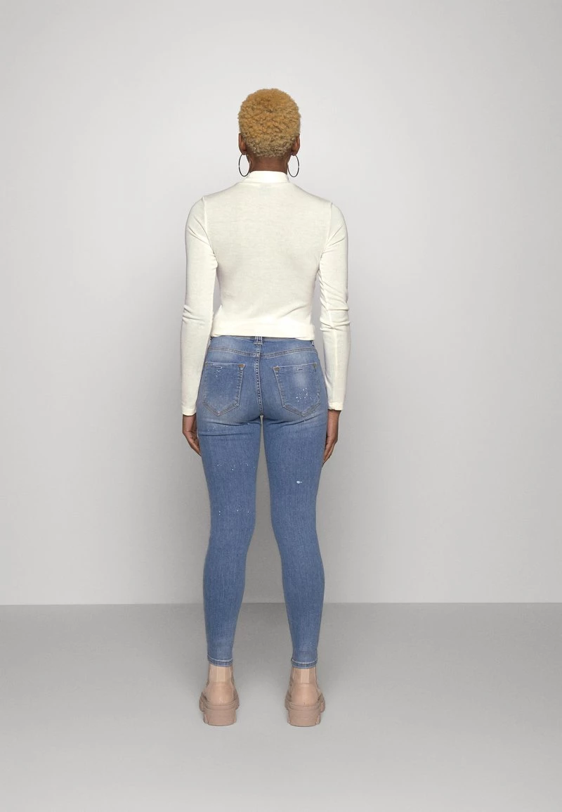 Brandneu 🎉 ONLY Petite Damen ONLSHAPE LIFE - 👖 Jeans Skinny Fit - Medium Blue Denim 💯 – Bild 3