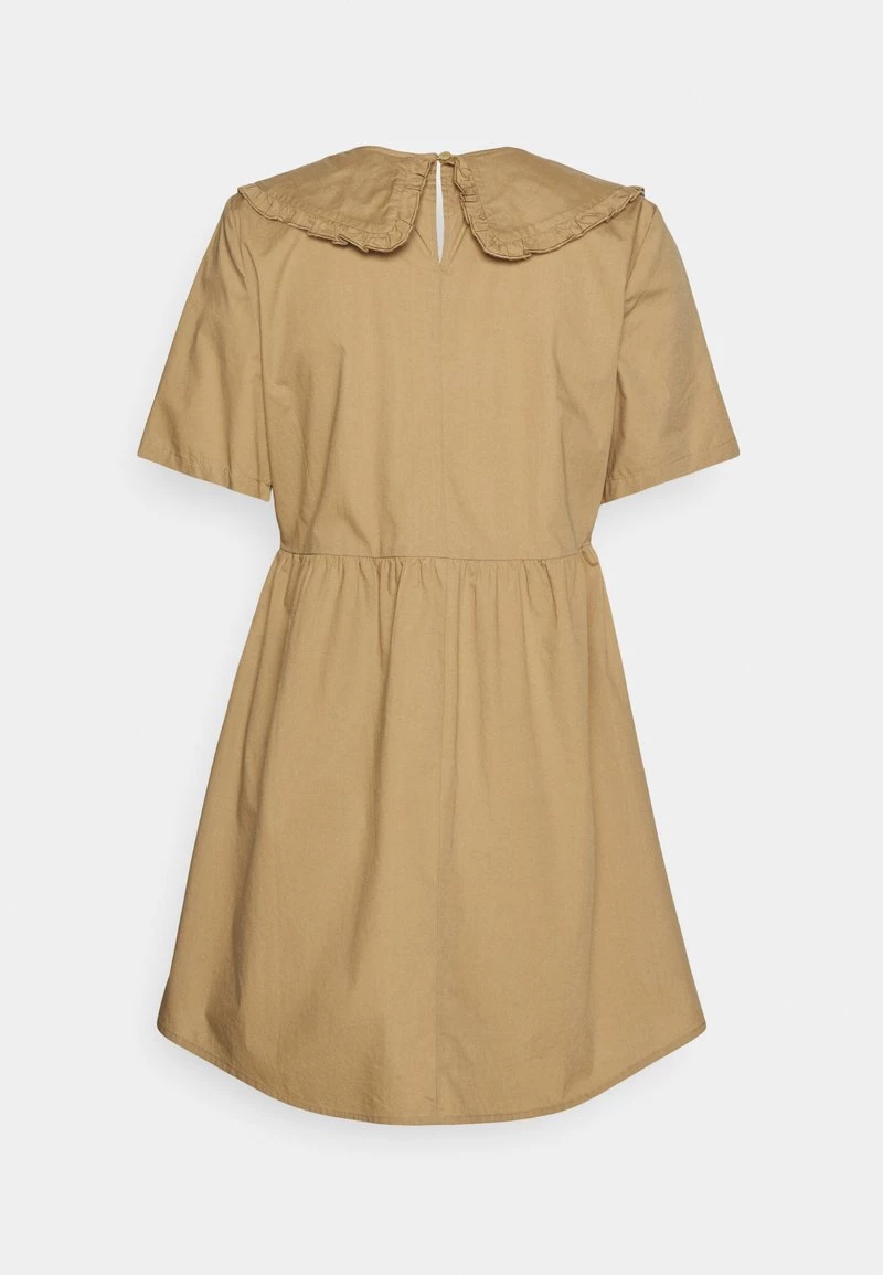 Am billigsten ⭐ ONLY Petite Damen ONLSALEM SHORT 👗 DRESS - Freizeitkleid - Silver Mink 😉 – Bild 2