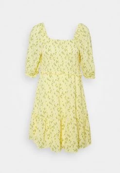 Neu ⌛ ONLY Petite Damen ONLPELLA SMOCK 👗 DRESS - Jerseykleid - Sunshine 🌟