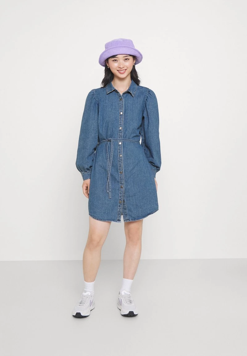 Rabatt 😀 ONLY Petite Damen ONLROCCO LIFE 👗 DRESS - 👖 Jeanskleid - Medium Blue Denim 😉 – Bild 2