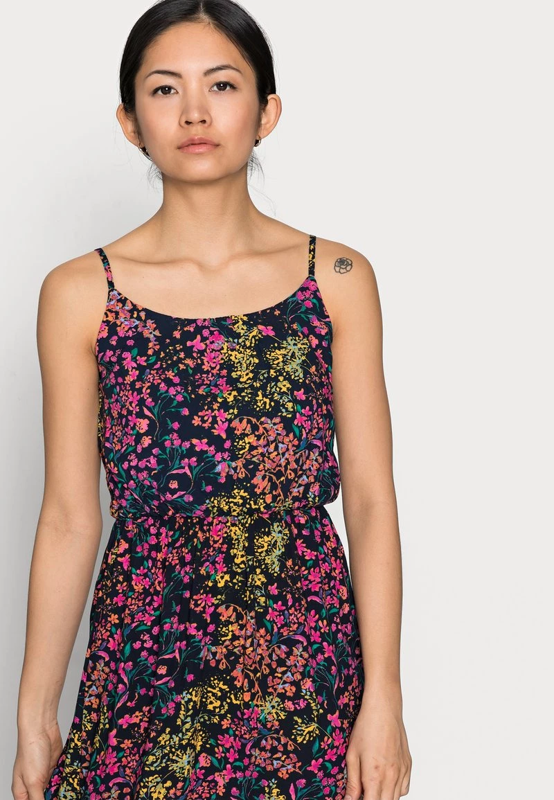 Besorgen 👏 ONLY Petite Damen ONLNOVA LIFE 👗 DRESS - Maxikleid - Dark Blue/multi-coloured ⭐ – Bild 5