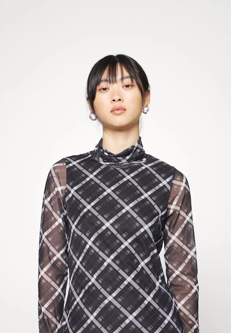 Bestpreis 🔔 ONLY Petite Damen ONLFLOW MIDI 👗 DRESS - Freizeitkleid - Grey 💯 – Bild 4