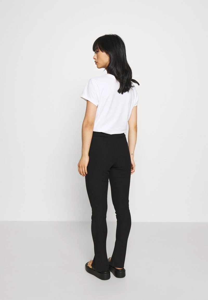 Neu ✔️ ONLY Petite Damen ONLNELLA SLIT PANT - Stoffhose - Black 🥰 – Bild 3