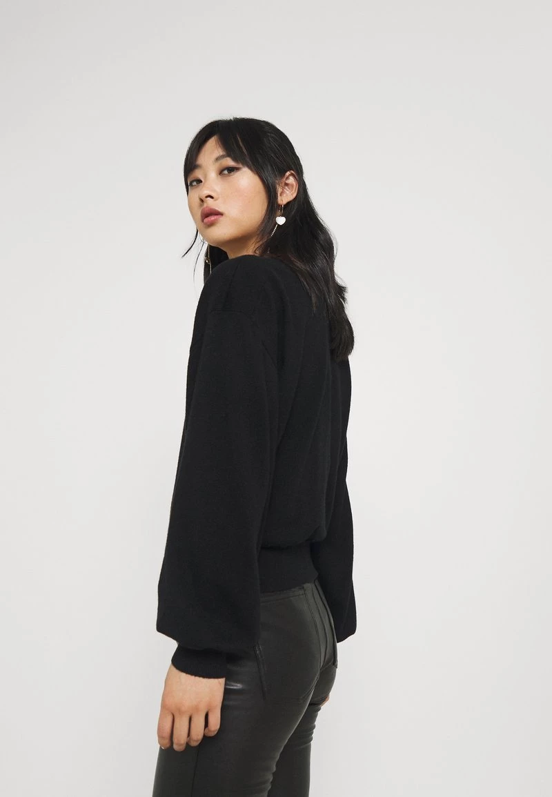 Bestes Angebot ❤️ ONLY Petite Damen ONLCOZY - Strickpullover - Black 👏 – Bild 5