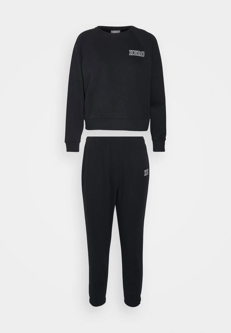 Bestes Angebot 💯 ONLY Petite Damen ONLLULA SET - Sweatshirt - Black 👍 – Bild 5