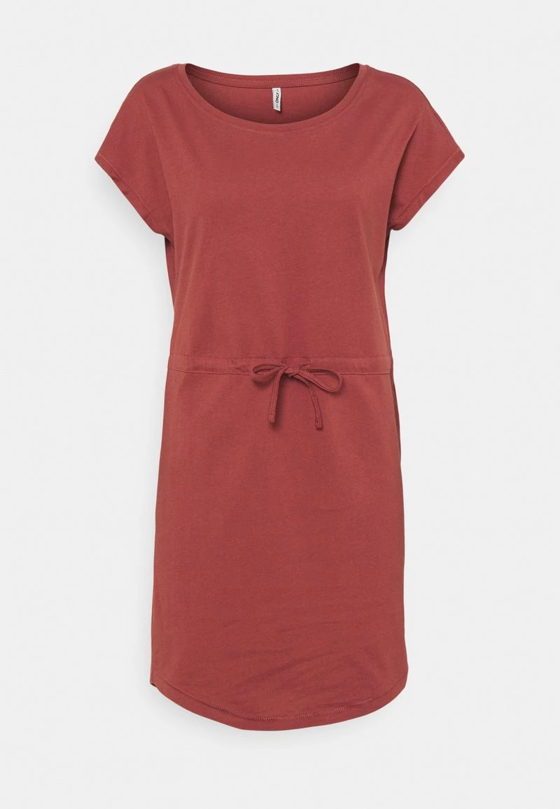 Schlussverkauf 😀 ONLY Petite Damen ONLMAY LIFE 👗 DRESS 2 PACK - Jerseykleid - Apple Butter/thin Stripe Cd/applebu 💯 – Bild 4