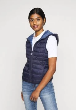 Schlussverkauf ✨ ONLY Petite Damen ONLNEWTAHOE HOOD WAISTCOAT - Weste - Night Sky 😍