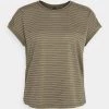 Beste Bewertungen von 🎁 ONLY Petite Damen ONLKARLA O NECK GLITTER - T-Shirt Print - Kalamata Frosted Almond 🔥