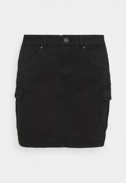 Rabatt 👏 ONLY Petite Damen ONLMISSOURI LIFE CARGO 👗 SKIRT - Minirock - Black 🔥