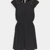 Bestes Angebot 😉 ONLY Petite Damen ONLFELICIA CAPSLEEVE 👗 DRESS - Freizeitkleid - Black ❤️