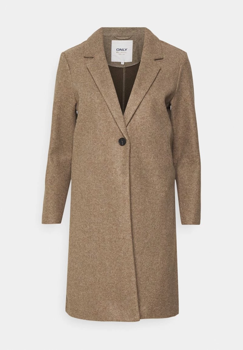 Auslauf 👏 ONLY Petite Damen ONLTRILLION 🧥 COATIGAN - Klassischer Mantel - Walnut ❤️ – Bild 5