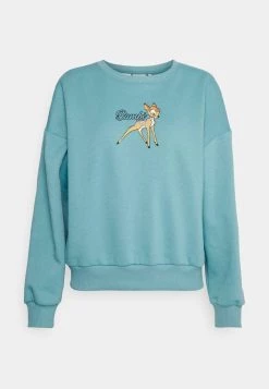 Rabatt 😍 ONLY Petite Damen ONLDISNEY LIFE BAMBI BOX - Sweatshirt - Dusty Turquoise 🔥