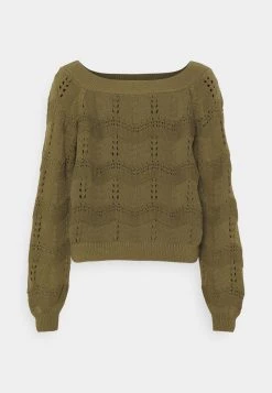 Coupon 😀 ONLY Petite Damen ONLVILDA LIFE - Strickpullover - Kalamata 🤩