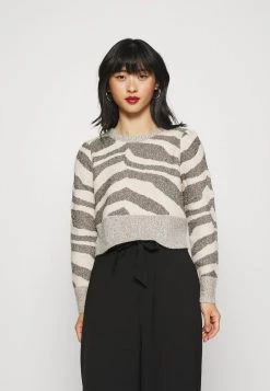 Rabatt ⭐ ONLY Petite ONLNEELA LIFE PETIT - Strickpullover - Whitecap Gray | Damen ⌛