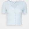 Rabatt ❤️ ONLY Petite Damen ONLLAILA BUTTON - T-Shirt Basic - Cashmere Blue 😍
