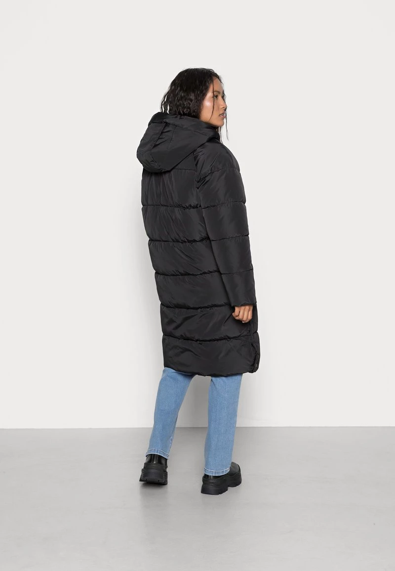 Am billigsten 🎁 ONLY Petite Damen ONLAMANDA LONG PUFFER 🧥 COAT - Wintermantel - Black 🎉 – Bild 3
