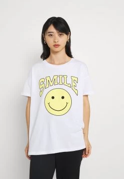Großhandel 🥰 ONLY Petite ONLNEW SMILE - T-Shirt Print - White | Damen 💯